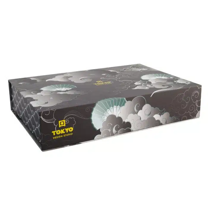 Tokyo Design Studio - Glassy Gray - Sushi Tableware - 8 pieces - 2 persons - Image 2