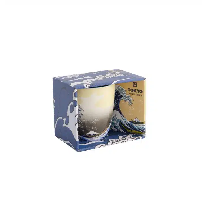 Tokyo Design Studio - Kawaii Hokusai - Mug With Gift Box - 8.5x10.2cm 380ml - Image 3