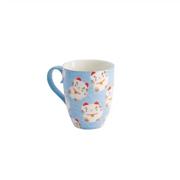 Tokyo Design Studio - Kawaii Lucky Cat - Mug With Gift Box - 8.5x10.2cm 380ml - Image 3