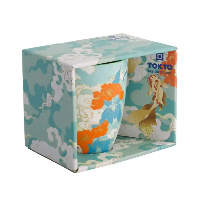 Tokyo Design Studio - Kawaii Goldfish - Mug With Gift Box - 8.5x10.2cm 380ml