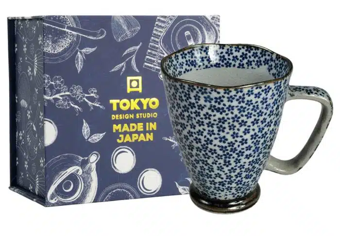 Tokyo Design Studio Mug Gift Set 9x11cm 400ml Gray Sakura