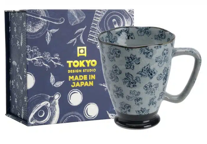 Tokyo Design Studio Mug Gift Set 9x11cm 400ml Goldfish