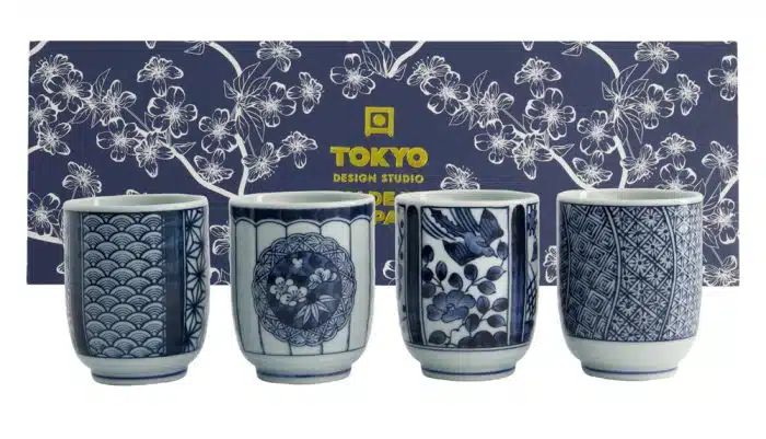 Tokyo Design Studio Tea Cups Gift Set 4pcs 8x7.9cm 160ml