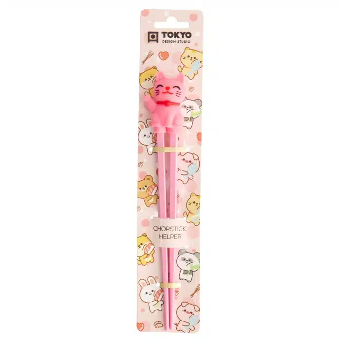 Tokyo Design Studio- Chopsticks- Lucky Cat Roze - (eetstokjes kind)