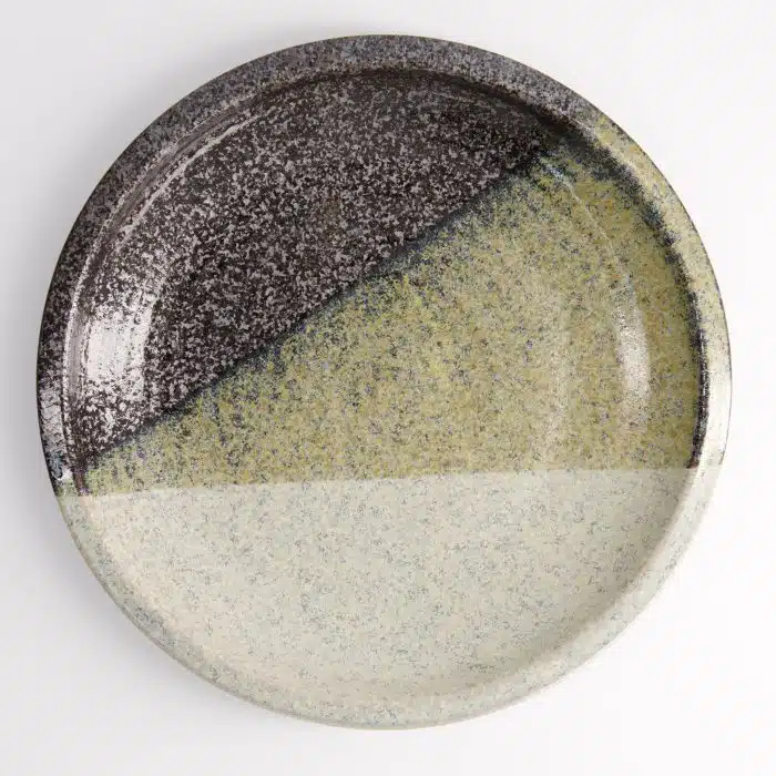 Tokyo Design Studio Oboro Yamakage Large Round Plate 24.8x3.5cm - Image 4
