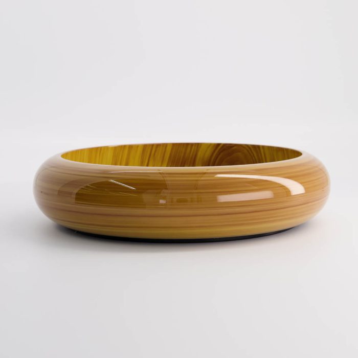 Sushi Oke - Serving Tray - Lacquer Finish - Wooden Color - 27.5x6.2cm - Image 3