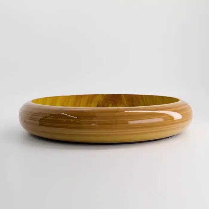Sushi Oke - Serving Tray - Lacquer Finish - Wood Color - 40.3x7cm - Image 3
