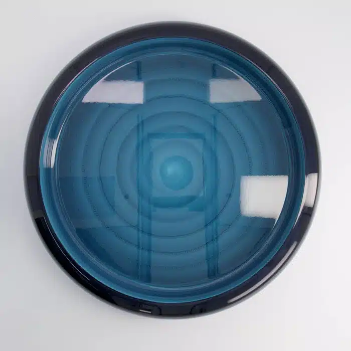 Sushi Oke - Serving Tray - Lacquer Finish - Azure Blue - 43.8x7.4cm - Image 2