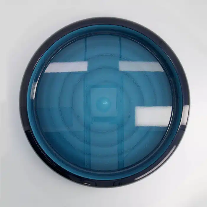 Sushi Oke - Serving Platter - Lacquer Finish - Azure Blue - 51x8.1cm - Image 3