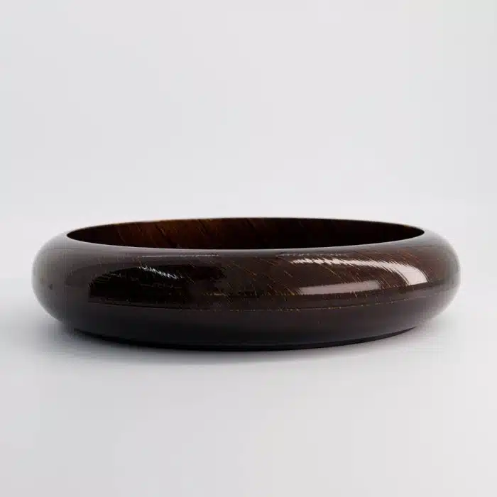 Sushi Oke - Serving Tray - Lacquer Finish - Gold Wood - 33.8x6.8cm - Image 2