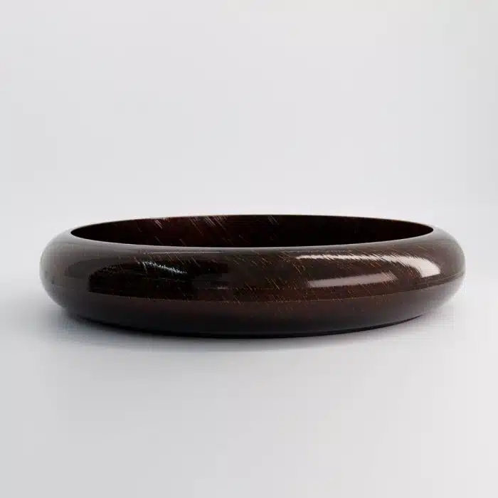 Sushi Oke - Serving Platter - Lacquer - Gold Wood - 40.3x7cm - Image 2