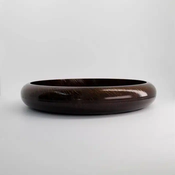 Sushi Oke - Serving Tray - Lacquer Finish - Gold Wood - 51x8.1cm - Image 2