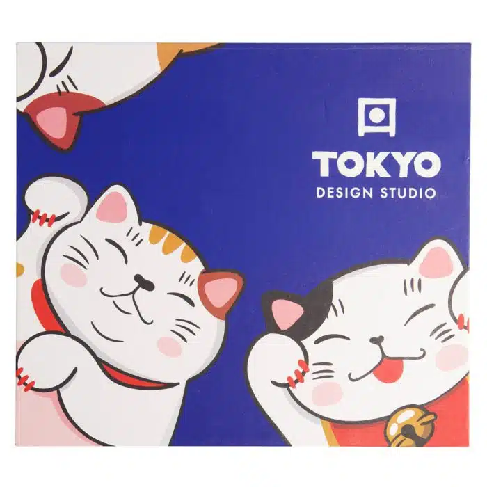 Tokyo Design Studio - Kawaii - Lucky Cat - Sushi Set - 6 Pieces - 2 Persons - Image 3