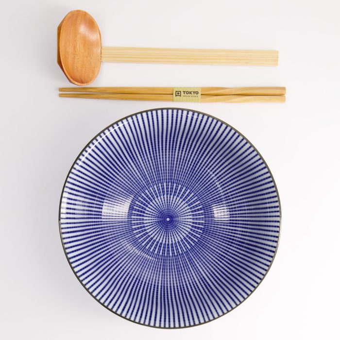 Tokyo Design Studio - Tokusa - Ramen Bowl - Gift Set - 3pcs - 1200ml - Image 4