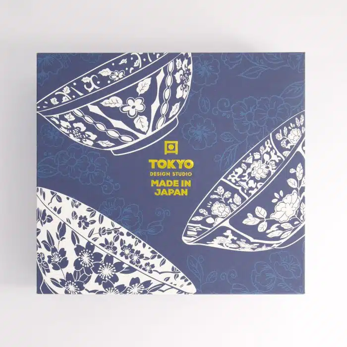 Tokyo Design Studio - Tokyo Blue - Ramen Bowl - Gift Set - 3pcs - 1300ml - Image 2
