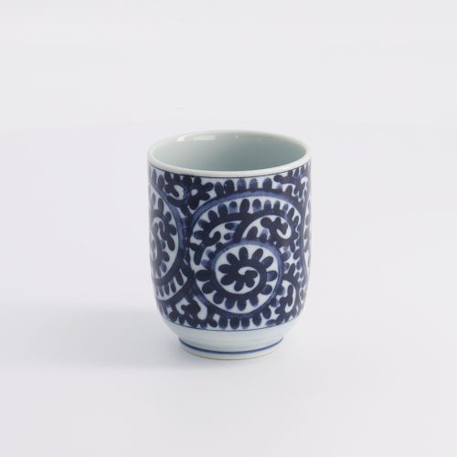 Tokyo Design Studio - Theekop - Blauw/Wit - 6,5x7,5 cm - 160 ml