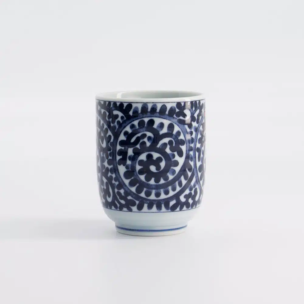Tokyo Design Studio - Tea Cup - Blue/White - 6.5x7.5cm - 160ml - Image 2