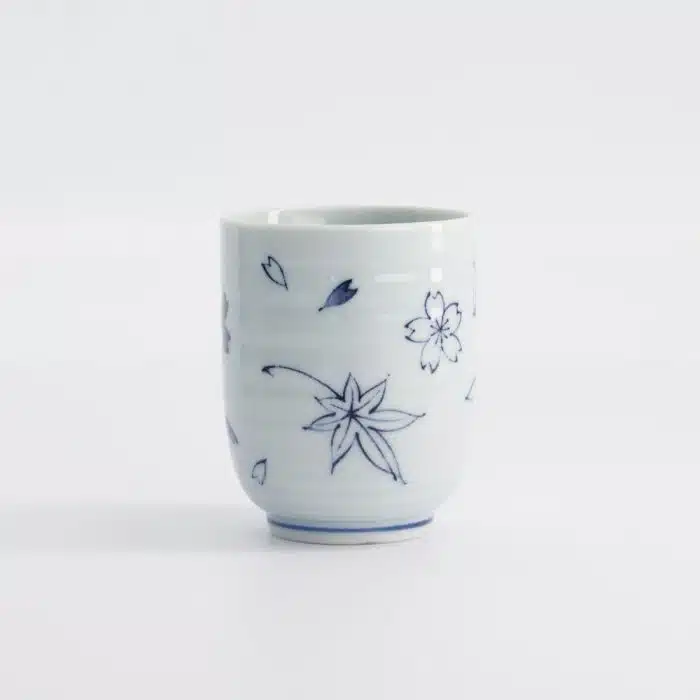 Tokyo Design Studio - Tea Cup - Blue/White - 6.5x7.5cm - 160ml - Image 2