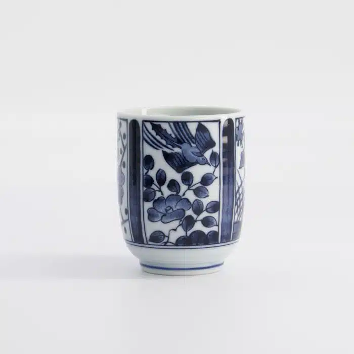 Tokyo Design Studio - Tea Cup - Blue/White - 6.5x7.5cm - 160ml - Image 2