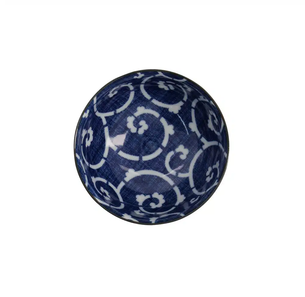 Tokyo Design Studio - Mixed Bowls - Toko Karakusa - Rice Bowl - 13.2x7.2cm - 500ml - Image 2