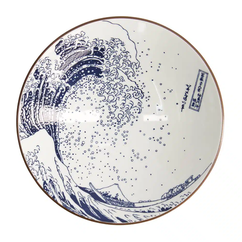 Tokyo Design Studio - Mixed Bowls - Hokusai - Ramen Bowl - 24x7.5cm - Image 2