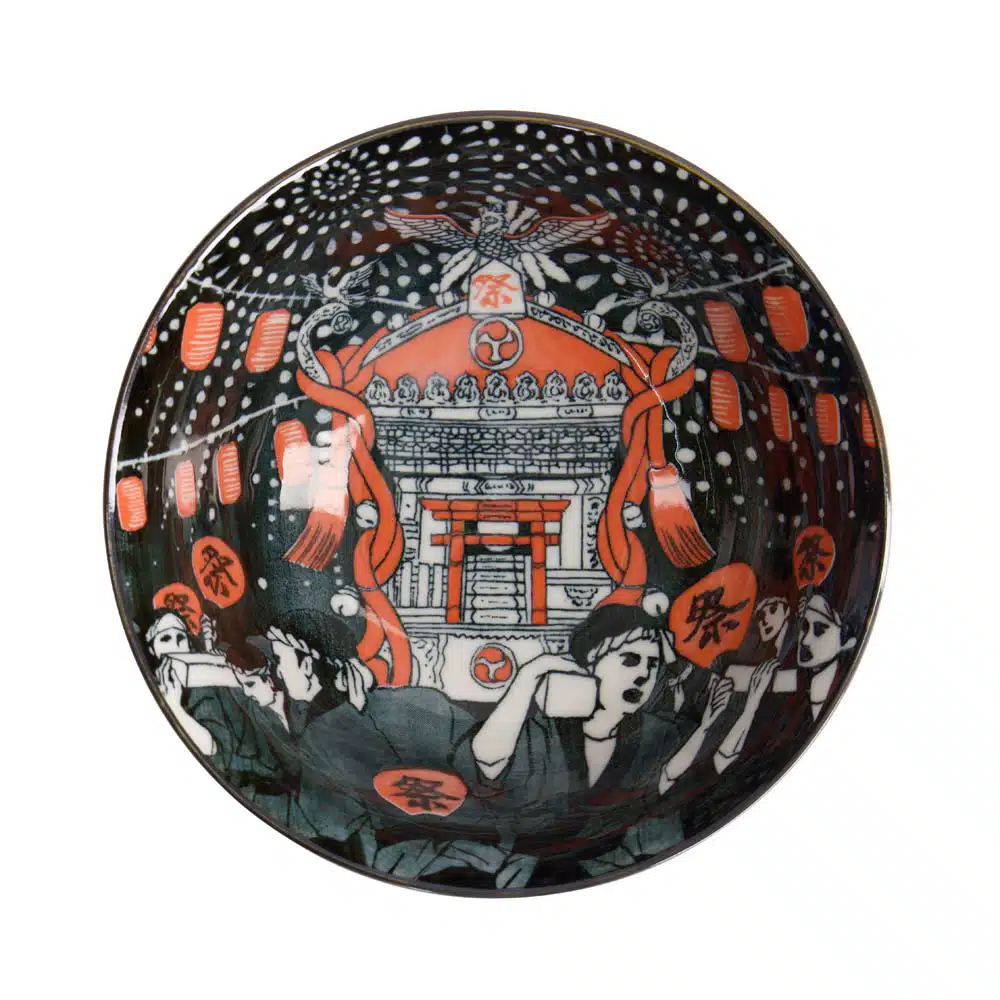 Tokyo Design Studio - Asakusa - Matsuri - Tayo bowl - 14.8x7 cm - 550 ml - Image 2