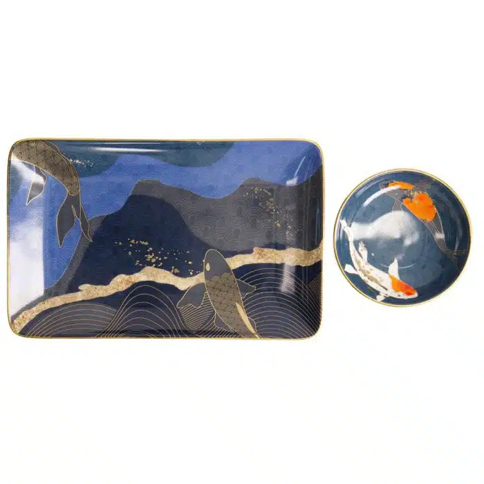 Tokyo Design Studio - Kawaii - Koi - Sushi Set - 6 pieces - For 2 persons - Image 2