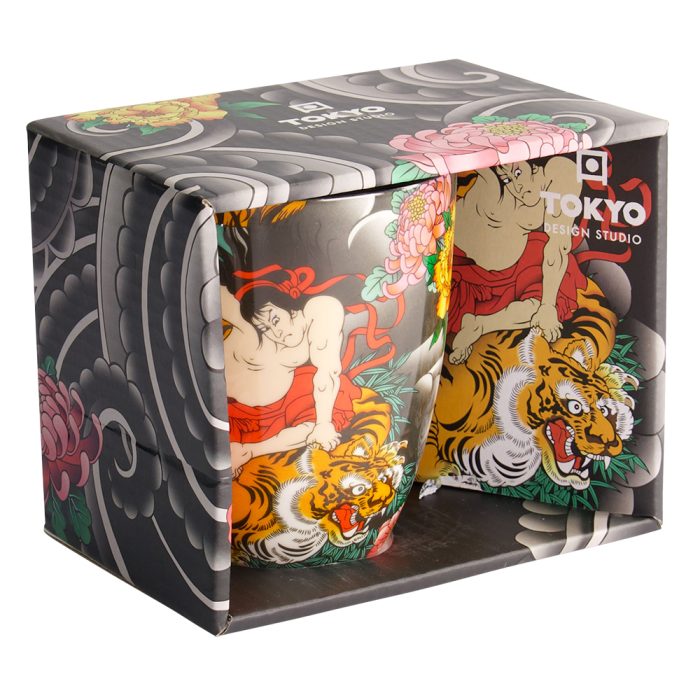 Tokyo Design Studio - Yakuza Tiger Mug - in Giftbox - 8.5x10.2 cm - 380 ml
