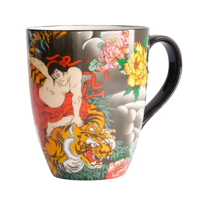 Tokyo Design Studio - Yakuza Tiger Mug - in Giftbox - 8.5x10.2 cm - 380 ml - Image 2