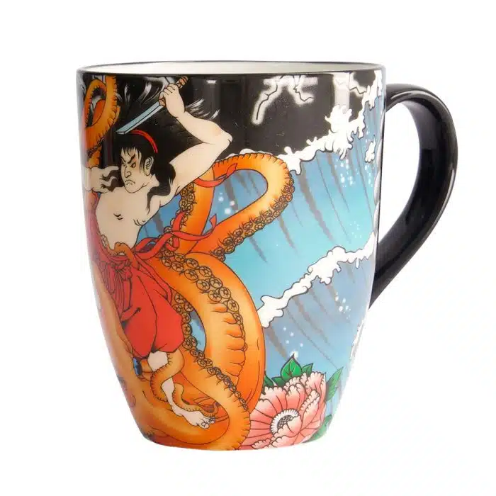 Tokyo Design Studio - Yakuza Octopus Mug - in Giftbox - 8.5x10.2cm - 380ml - Image 3