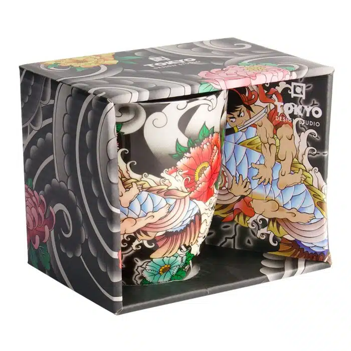 Tokyo Design Studio - Yakuza Koi Fish Mug in Gift Box - 8.5x10.2cm - 380ml