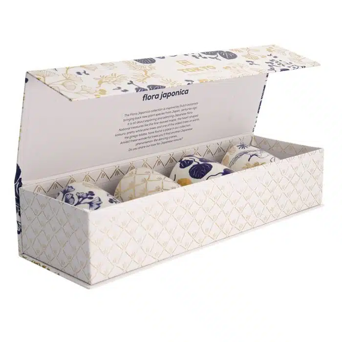 Tokyo Design Studio - Flora Japonica Gold - Cup Set - Set of 4 pieces - 6.7 x 7.7cm 170ml - Image 3
