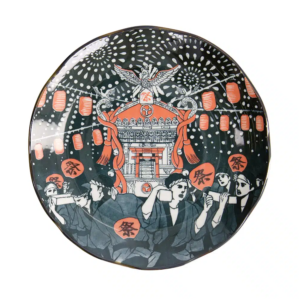 Tokyo Design Studio - Asakusa - Matsuri - Dinner Plate - 25x3cm - Image 3