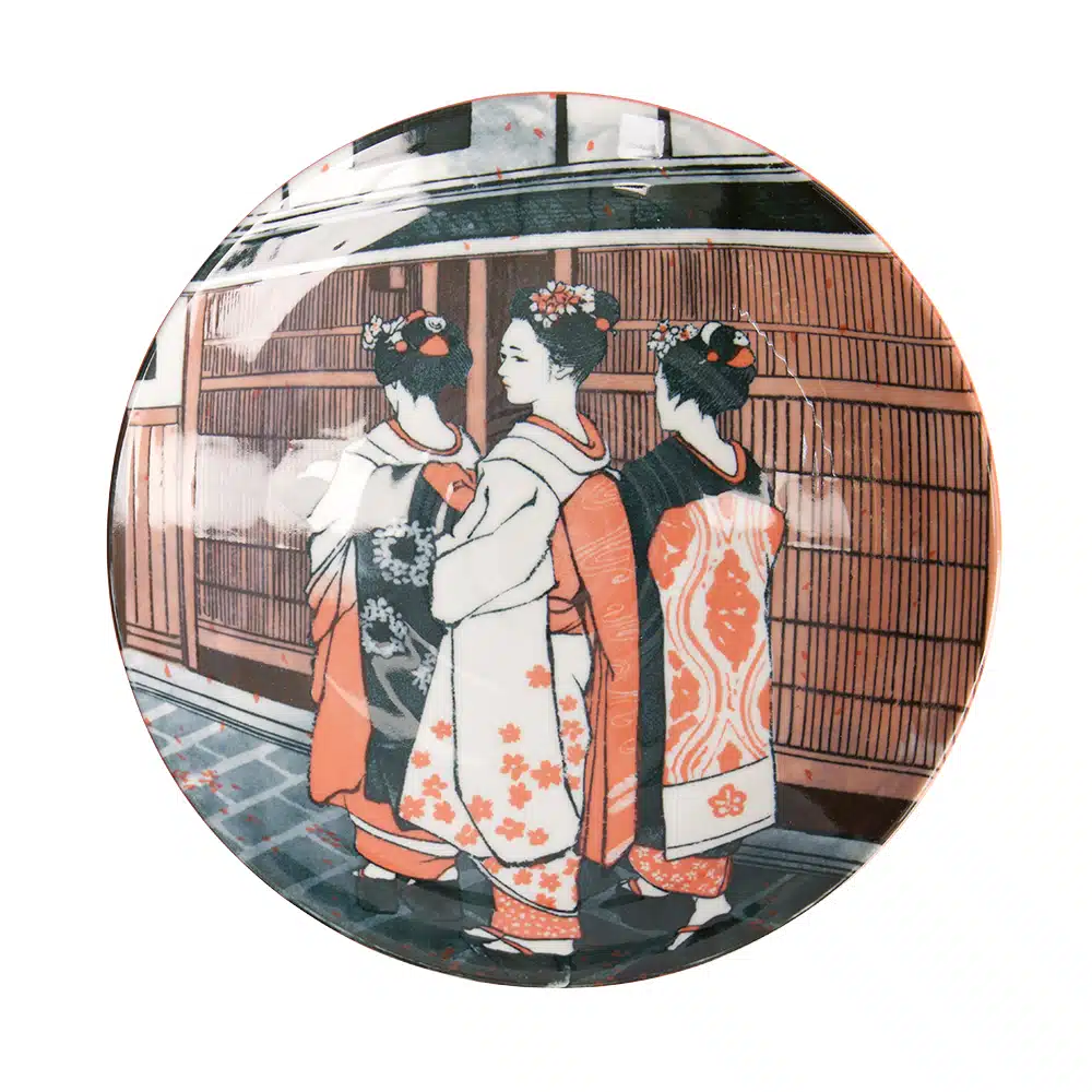 Tokyo Design Studio - Asakusa - Geisha - Pasta Plate - 21x5cm - Image 2