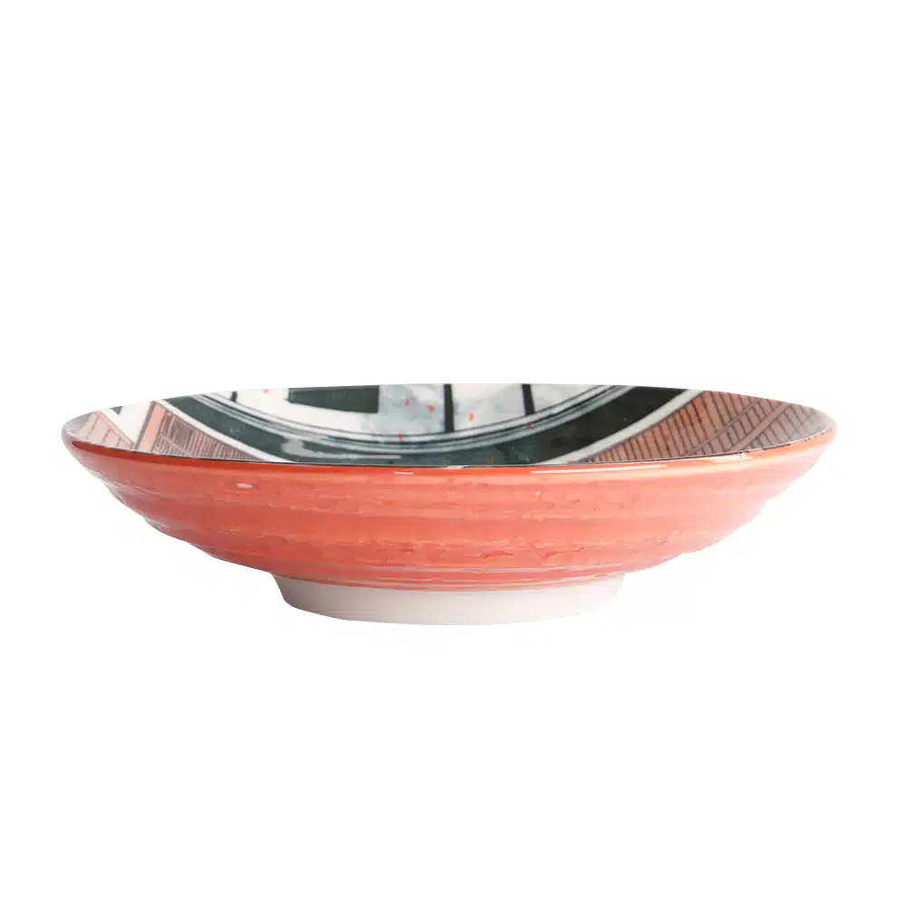 Tokyo Design Studio - Asakusa - Geisha - Pasta Plate - 21x5cm - Image 3