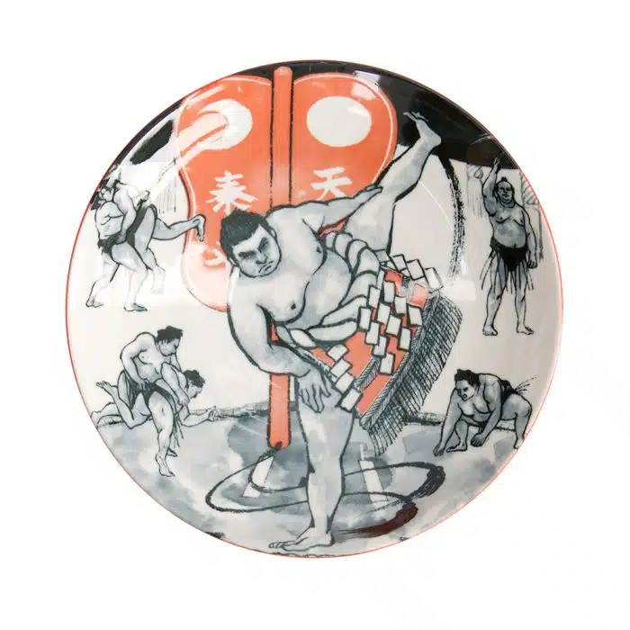 Tokyo Design Studio - Asakusa - Sumo - Pasta Plate - 21x5cm - Image 4