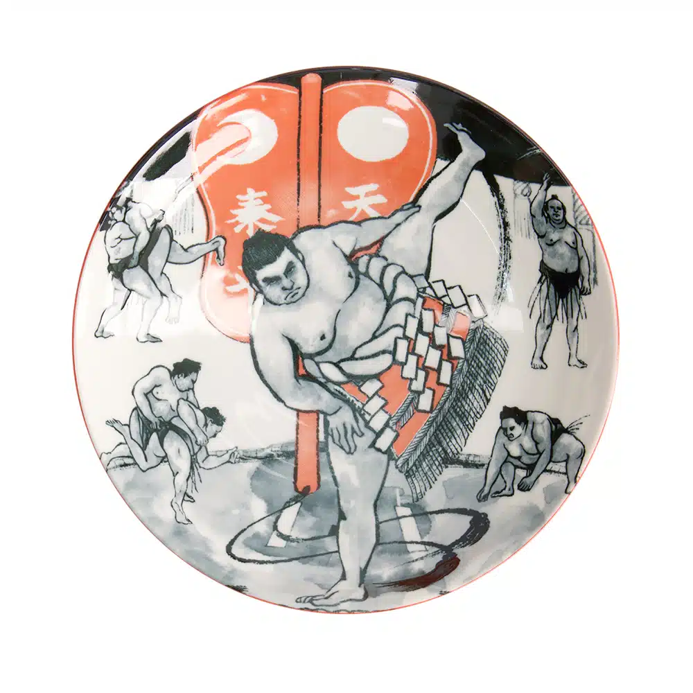 Tokyo Design Studio - Asakusa - Sumo - Pasta Plate - 21x5cm - Image 4