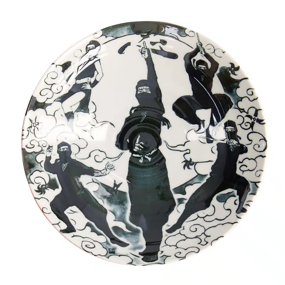 Tokyo Design Studio - Asakusa - Ninja - Pasta Plate - 21x5cm - Image 2
