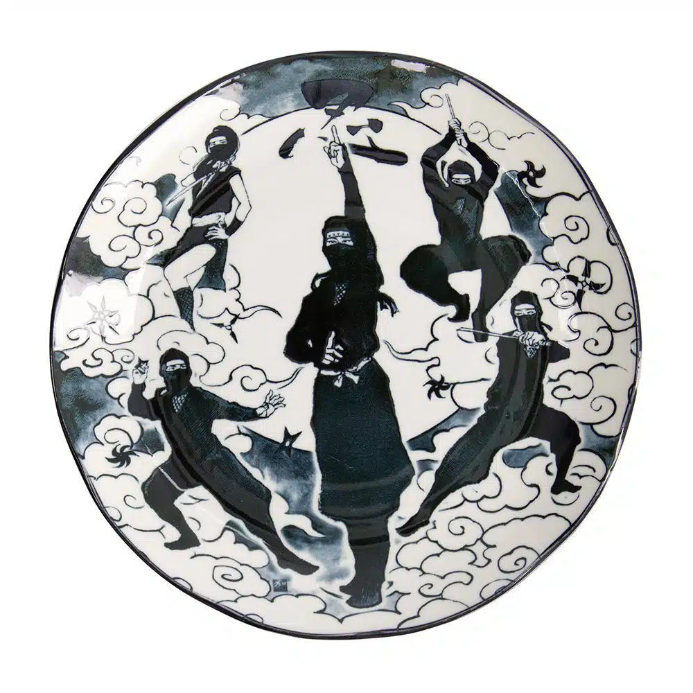 Tokyo Design Studio - Asakusa - Ninja - Dinner Plate - 25x3cm - Image 2