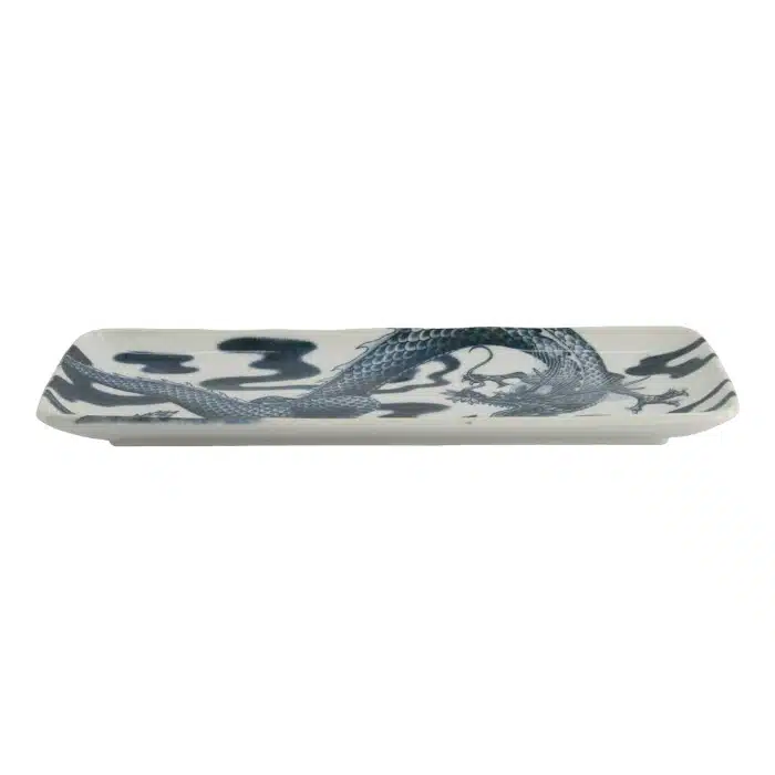 Tokyo Design Studio - Japonism Dragon - Rectangular Tray - Black - 28.5x14x2.5cm - Image 3