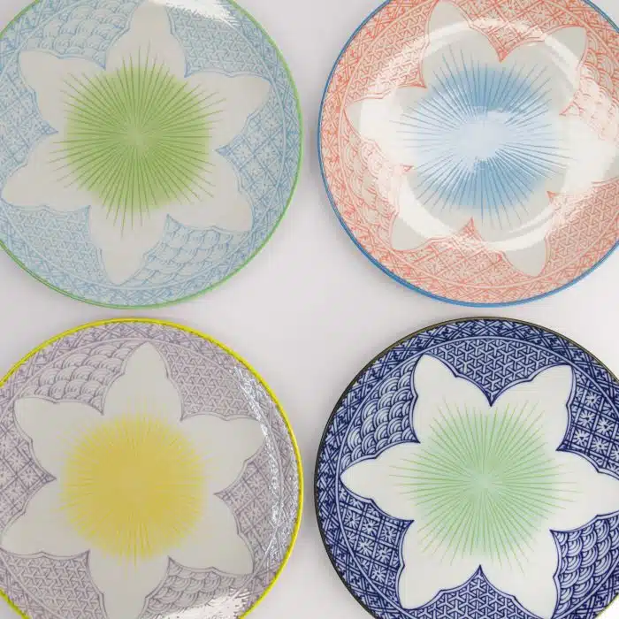 Tokyo Design Studio - Lily Flower - Dinner Plates Set - With Gift Box - 26x3cm - Image 4