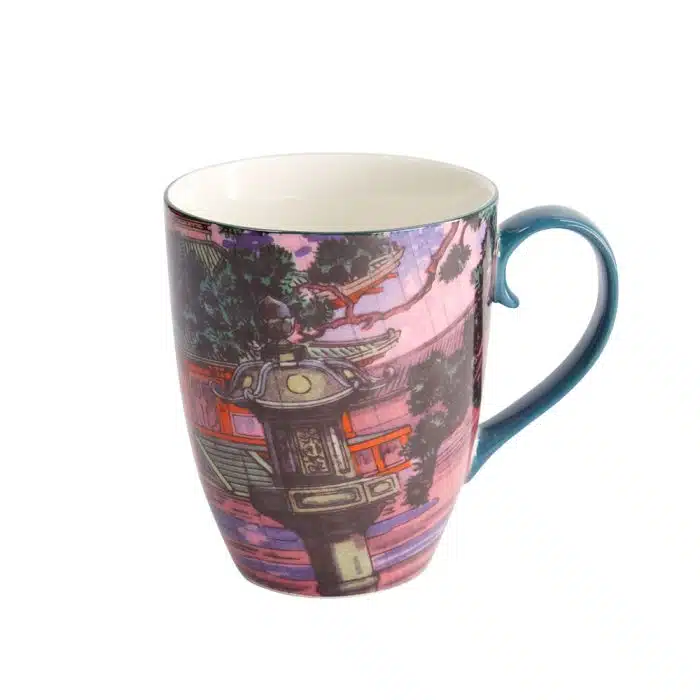 Tokyo Design Studio - Kawaii - Temple Fuji Mug - With Gift Box - 8.5x10.2cm - 380ml - Image 2