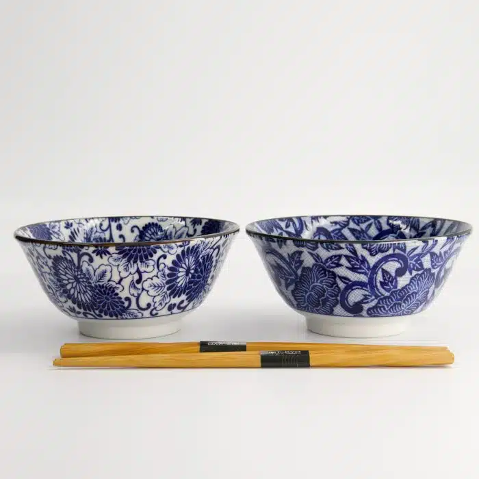 Tokyo Design Studio - Mixed Bowls - 2 Pieces - Bowl - Gift Set - 14.8x6.8cm - 550ml - Image 4
