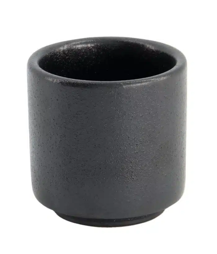 Tokyo Design Studio - Yuzu Black - Sake Cup - Matt Black - 4.7x4.7cm 40ml