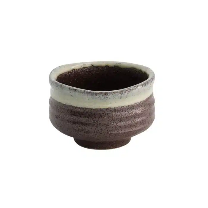 Tokyo Design Studio Sake/Matcha Cup - 7.4x4.9cm 190ml Kura-Iga-Nuriwake Black