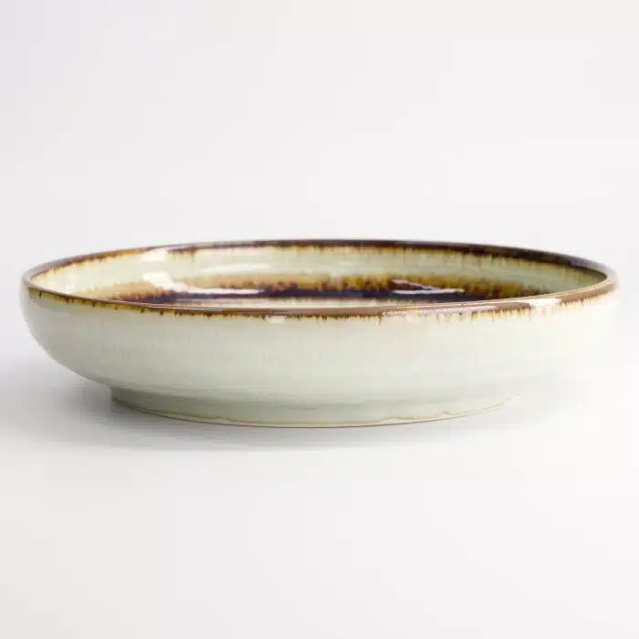 Tokyo Design Studio - Wasabi - Pasta Plate - Beige - 22x4cm - Image 3