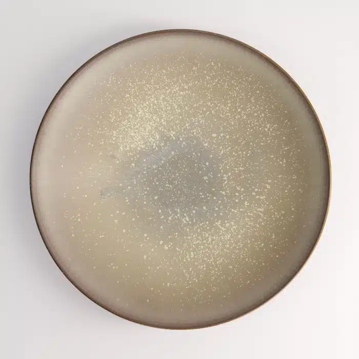 Tokyo Design Studio - Large Plates - Round Plate - Grey - 24x5cm - Image 5