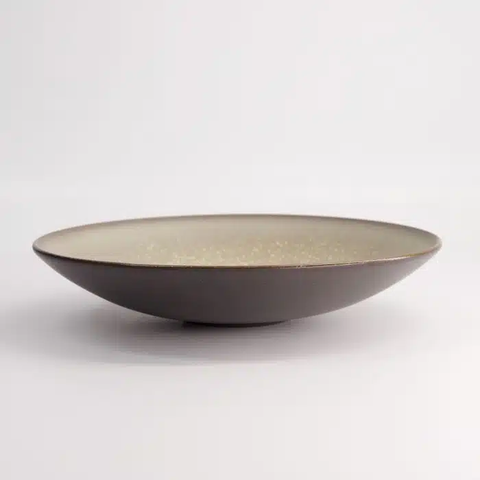 Tokyo Design Studio - Large Plates - Round Plate - Grey - 24x5cm - Image 4