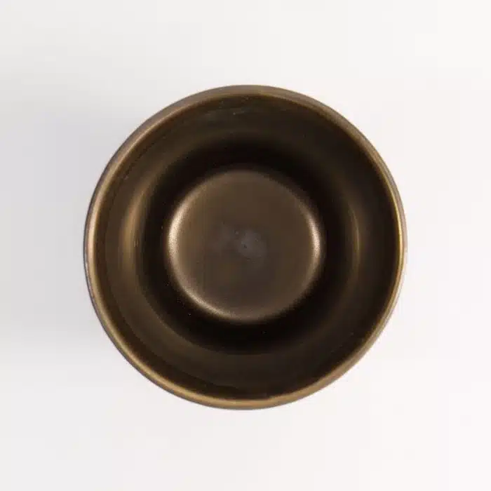 Tokyo Design Studio - Craft Teacup - White/Gold - Black Stripe - Image 2