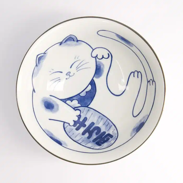 Tokyo Design Studio - Mixed Bowls - Ramen Bowl - Kat Neko - 19.8x7.5cm - Image 2